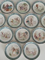 Terre de Fer - Creil & Montereau , assiettes parlantes ,