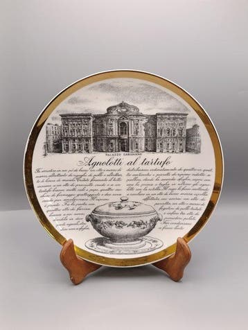 Fornasetti - Piero Fornasetti - Plat (3) - Céramique