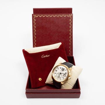 Cartier - Calibre de Cartier - W7100009 - Homme - 2010, Nieuw