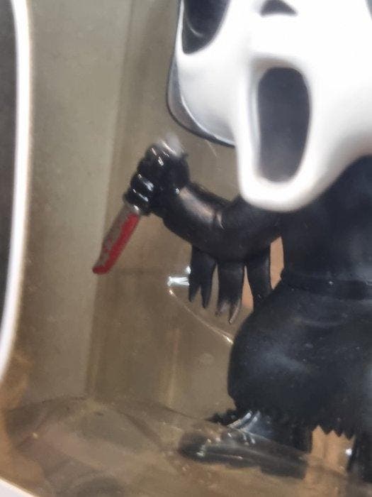Funko - Funko Pop Movies: #51 Ghost Face (Scream) *VERY, Antiek en Kunst, Antiek | Speelgoed