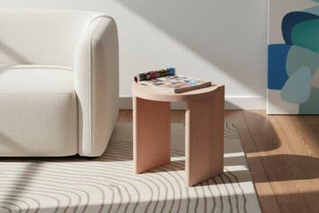 Studio Yann Gandon - Kruk - Ash - Shift Stool - lichtroze