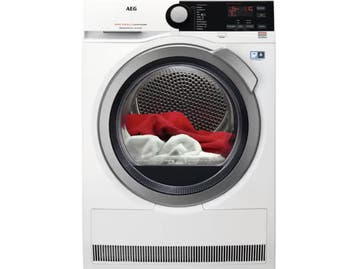 AEG T8DB68EX - Warmtepompdroger - 8 kg - A+++ - Wit, Verzenden
