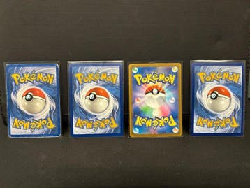 Pokémon - 4 Card - Mew Foil, Promo card - WOTC, Nieuw