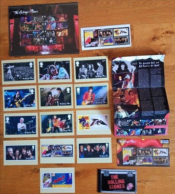 De Rolling Stones - Royal Mail Serie Music Giants - The