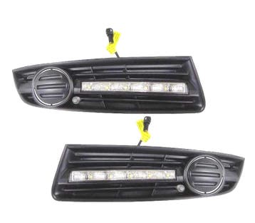 Grilles Feux Diurnes Pour Volkswagen Vw Passat 3C 05-10 + Gr, Verzenden