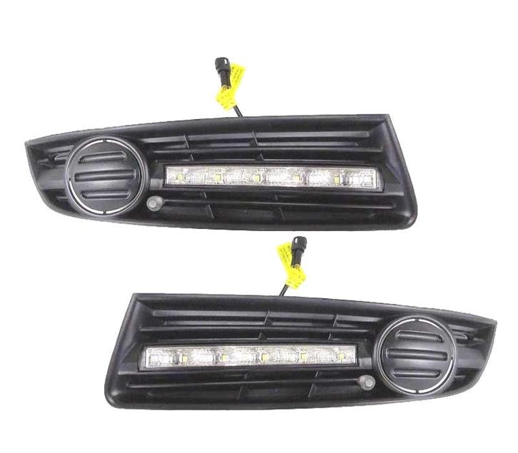 Grilles Feux Diurnes Pour Volkswagen Vw Passat 3C 05-10 + Gr, Autos : Pièces & Accessoires, Éclairage, Envoi