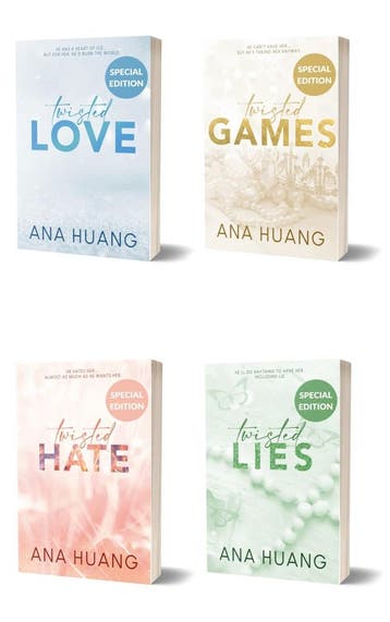 Twisted 1-4 - Twisted Love Games Hate Lies set (Ana Huang), Verzenden