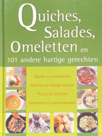 Quiches, salades, omeletten en 101 andere hartige gerechten, Verzenden, Gelezen