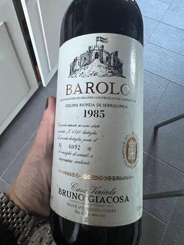 1985 Bruno Giacosa, Collina Rionda - Barolo DOCG - 1, Verzamelen, Wijnen, Nieuw