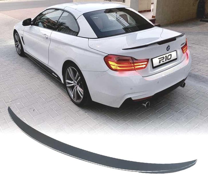 AILERON LAME DE COFFRE BMW SERIE 4 F33 F83 13-18 LOOK M4 NOI, Auto-onderdelen, Carrosserie, Verzenden