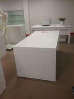 *TIP*  Witte vergadertafel high glossy extra dik frame, Ophalen of Verzenden