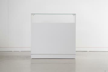 *TIP*  glossy toonbank met vitrineglas 100 cm breed C-PEK-0, Ophalen of Verzenden