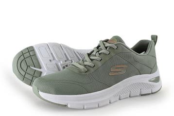 Skechers Sneakers in maat 38 Groen, Skechers, Verzenden, Zo goed als nieuw, Sneakers
