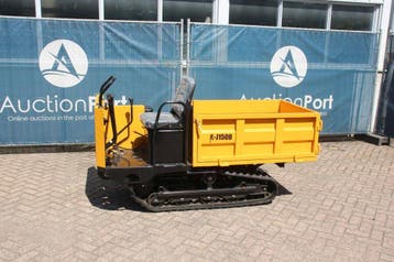 Veiling: Rupsdumper SDLOOL SL-J1500 1500kg Benzine 9.7kW Met, Ophalen