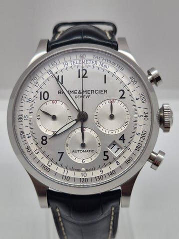 Baume & Mercier - Capeland Chronograph 44mm Ref. MOA10063, Nieuw