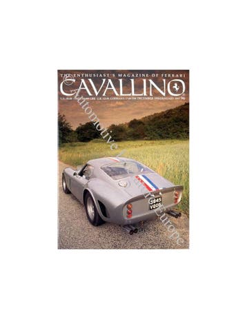 1996/1997 FERRARI CAVALLINO MAGAZINE USA 96, Ophalen of Verzenden