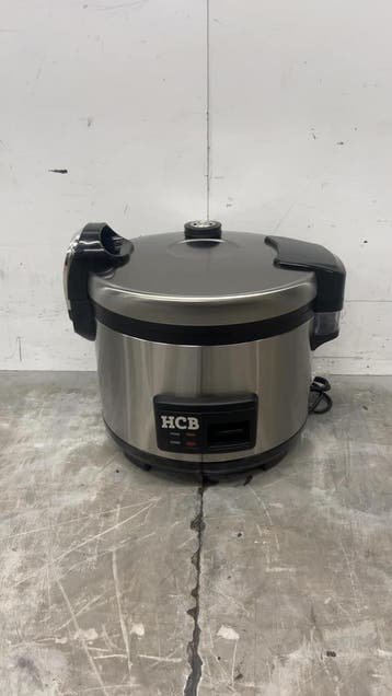 Cuiseur à riz HCB en acier inoxydable, 10 litres, 1,25 kW,, Verzenden