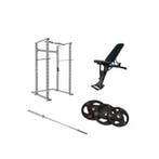 Gymfit - Volledig Home Gym Pakket - Power Cage - Squat Rack, Ophalen of Verzenden, Nieuw