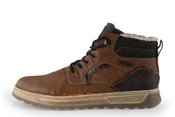 Rieker Veterboots in maat 45 Bruin, Vêtements | Hommes, Chaussures, Envoi