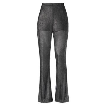 Liu Jo • wijde pantalon in metallic zilver • 40 (IT46), Kleding | Dames, Maat 38/40 (M), Verzenden, Liu Jo, Nieuw