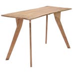 vidaXL Eettafel 120x58x76 cm massief acaciahout, Verzenden, Nieuw