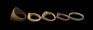 Middeleeuws Brons Ringen - 21 mm (Zonder minimumprijs)