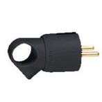 Legrand Plug Right Angle With Pull Ring Black - 050328 [25, Verzenden