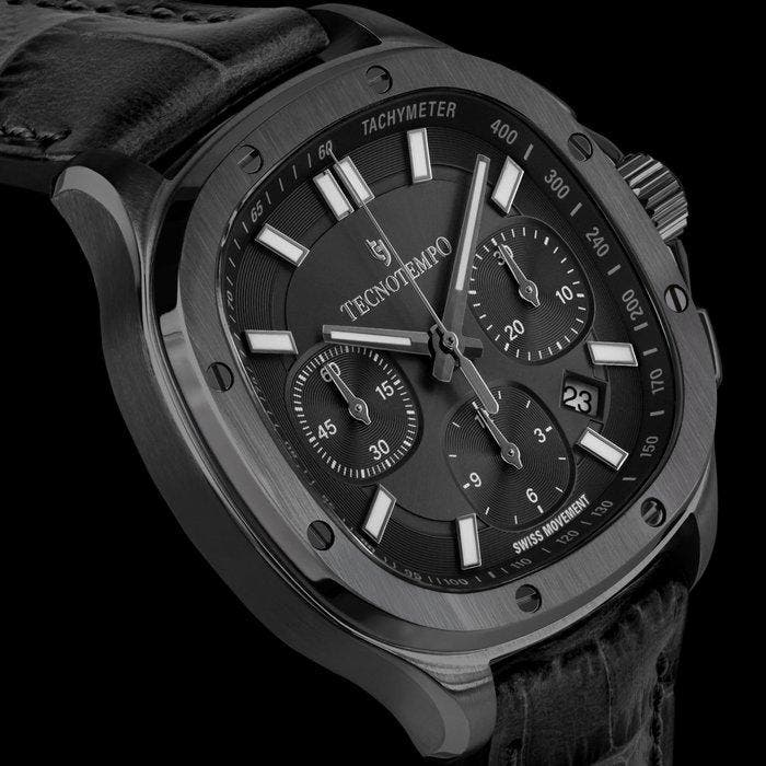 Tecnotempo - Automatic Chronograph ChronoReborn - Swiss, Handtassen en Accessoires, Horloges | Heren