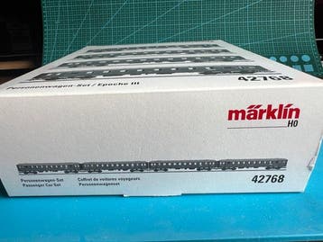 Märklin H0 - 42768 - Modeltrein personenwagonset (1) - Set