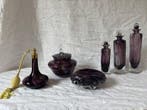 Art déco Ensemble de toilette (6) - Verrerie dart Porchenay