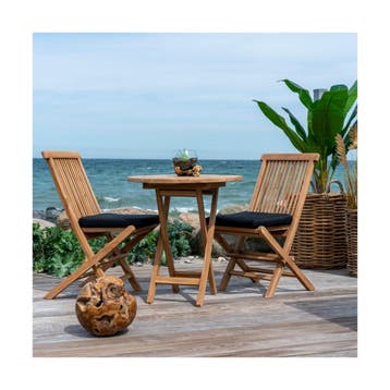 Inklapbare houten tuinstoel | Naturel, Verzenden