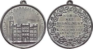 Medaille 1845 Sachsen-zittau, Stadt, Verzenden