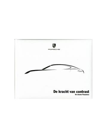 2013 PORSCHE PANAMERA HARDCOVER BROCHURE NEDERLANDS, Nieuw