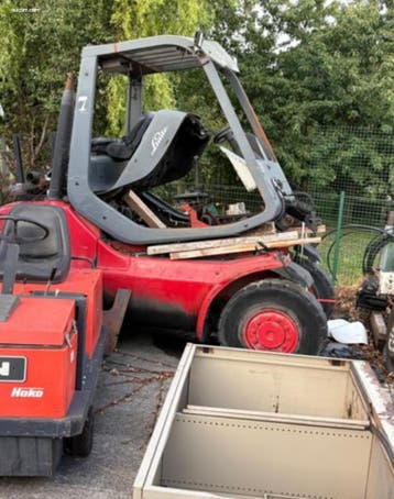 Heftruck voor onderdelen Linde, Nieuw
