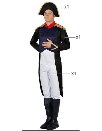 Franse generaal napoleon verkleed kostuum, Ophalen of Verzenden, Nieuw