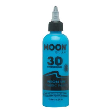 Moon Glow Neon UV Fabric Paint 125ml Intense Blue 125ml, Hobby en Vrije tijd, Verzenden, Nieuw