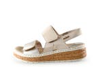 Rieker Sandalen in maat 38 Beige, Verzenden, Beige, Sandalen of Muiltjes, Zo goed als nieuw