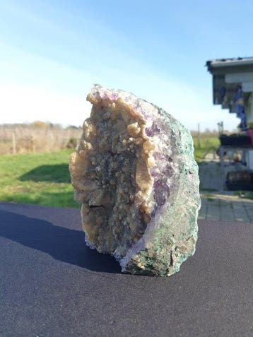 Galaxy Gold Rainbow Amethyst (zeldzame verschijning), van