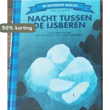 Nacht tussen de ijsberen / De Gestreepte Boekjes Cora de Vos, Verzenden, Cora de Vos
