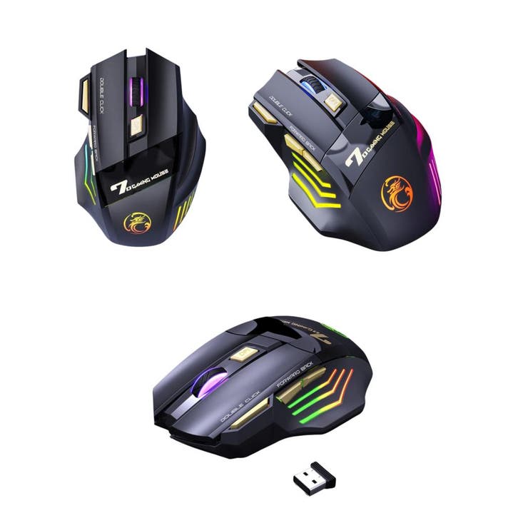 Elementkey HyperClaw V2 Bluetooth + 2,4 GHZ Draadloze Gaming, Informatique & Logiciels, Souris, Envoi
