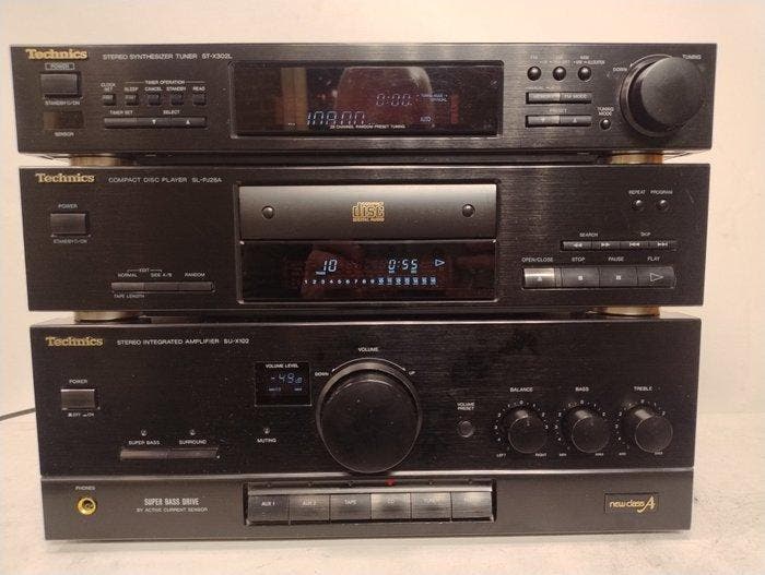 Technics - ST-X302L / SL-PJ28A / SU-X102 New Class A, TV, Hi-fi & Vidéo, Radios