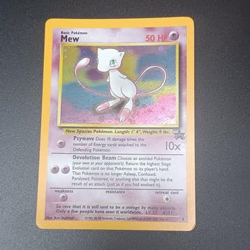 Pokémon - 1 Card - Mew - WOTC, Hobby en Vrije tijd, Nieuw