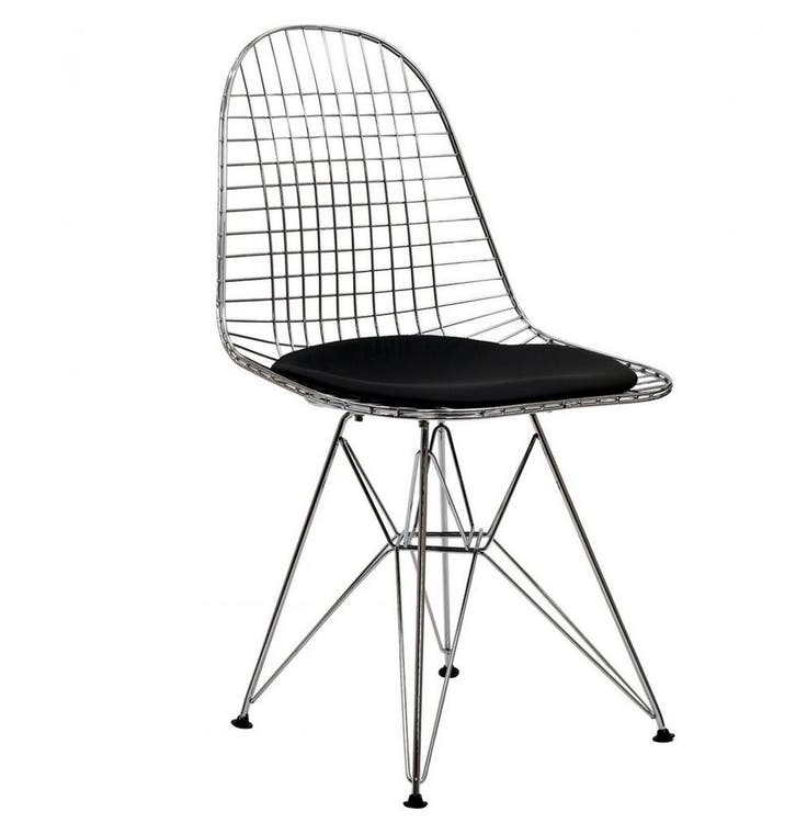 Eetkamerstoel DKR chroom, Maison & Meubles, Chaises, Envoi
