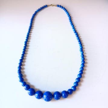 Lapis Lazuli collier - Halsketting - Saffier als lapis