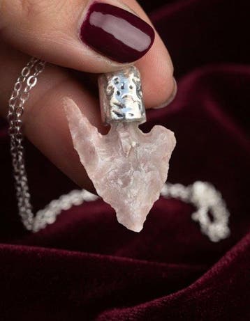 Musteriense Vuursteen Arrowhead (Zonder minimumprijs)