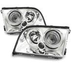 PHARES MERCEDES CLASSE S W140 91-98 FOND CHROMÉ, Autos : Pièces & Accessoires, Verzenden