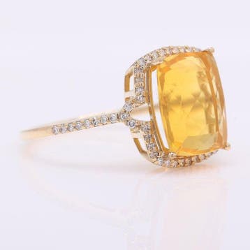 Sans prix de réserve - Bague - 14 carats Or jaune - 3.11ct., Nieuw