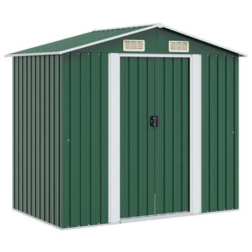 vidaXL Tuinberging 204x132x186 cm metaal groen, Verzenden