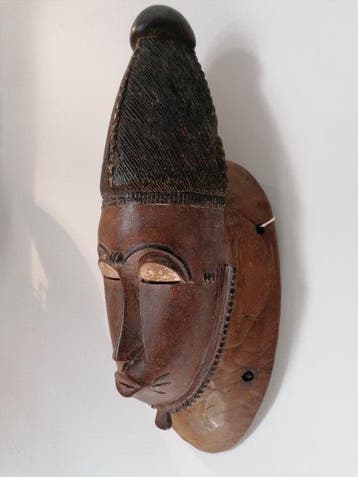 Mask - Baule - Ivoorkust - Prachtig Baule Kpan-masker