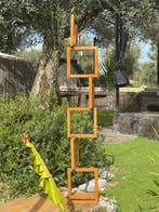 Ana Lucia B.M - Sculpture Corten - XXL - NO Reserve